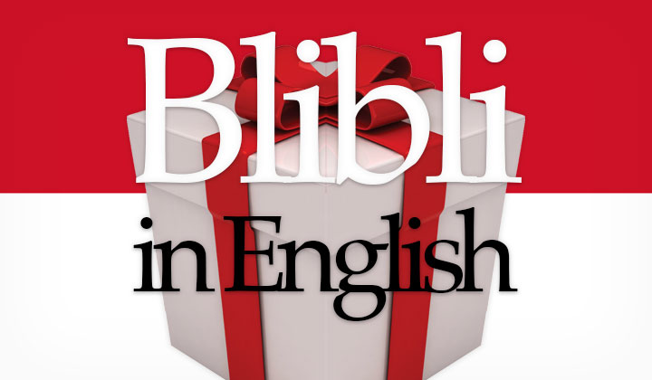 Blibli.com in English